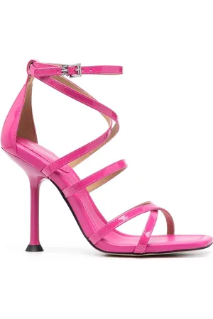 Michael Kors Læderpumps med læderremme