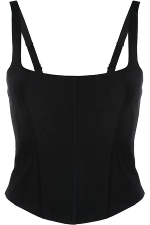 Patrizia Pepe Bustier-top med flydetalje
