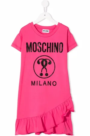 Moschino T-shirt-kjole med logotryk