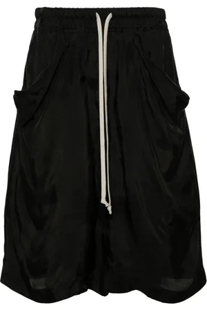 Rick Owens Shorts med sænket skridt