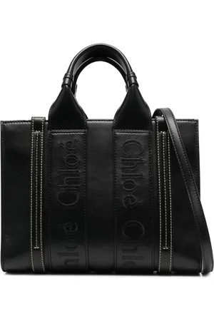 Chloé Woody tote i læder
