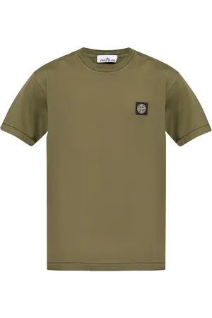 Stone Island T-shirt med kompasapplikation