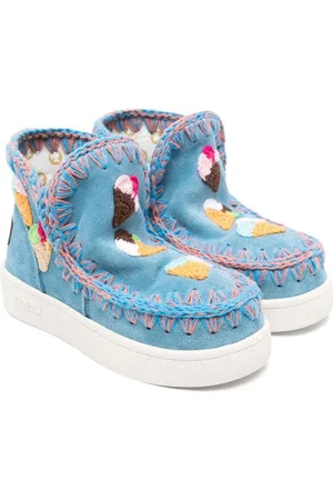 Mou Summer sneakers i ruskind
