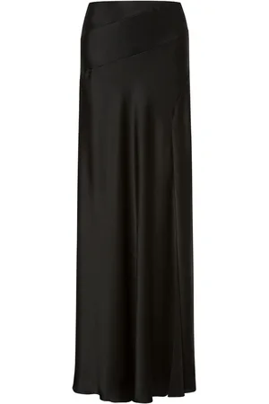 Alberta Ferretti Nederdel i satin med svaj