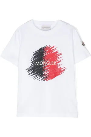 Moncler T-shirt med logotryk