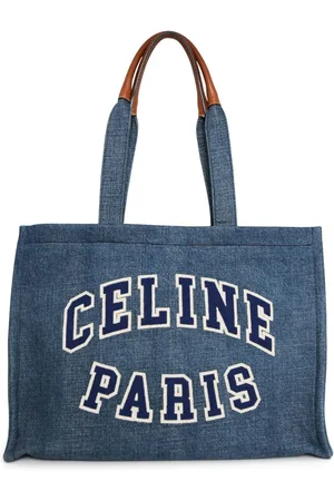 Céline Cabas tote i denim