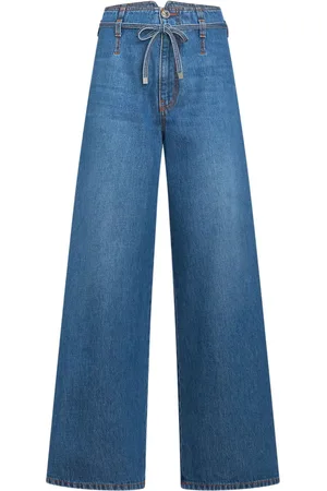 Etro Jeans med blomsterbroderi