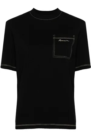 REMAIN T-shirt med broderet logo