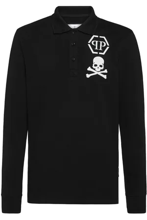 Philipp Plein Polo med dødningehovedtryk