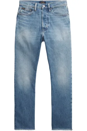Ralph Lauren Cropped jeans med logomærke
