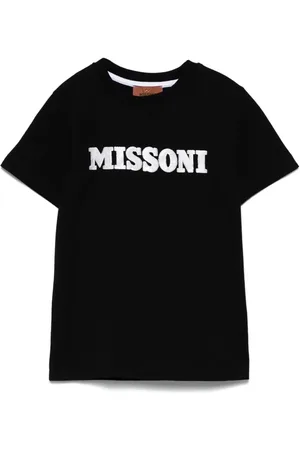 Missoni T-shirt med paillet-logo