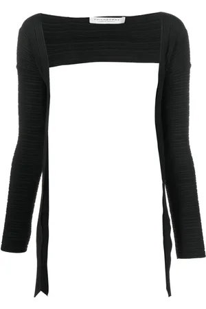 Serafini Strikket bolero med bindelukning