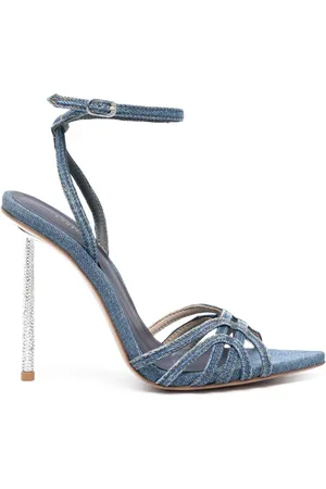 LE SILLA Bella 120mm pumps i denim
