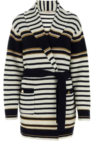 VALENTINO GARAVANI Strikket cardigan med striber