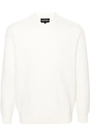 Emporio Armani Uldtrøje med rund hals