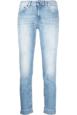 Dondup Cropped jeans med lige ben