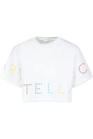 Stella McCartney T-shirt med logotryk