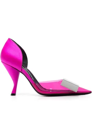 Sergio Rossi 95mm pumps med spændedetalje