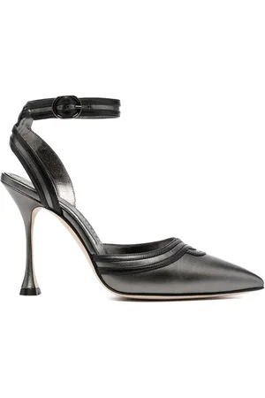 Manolo Blahnik Chonga 105mm pumps i læder