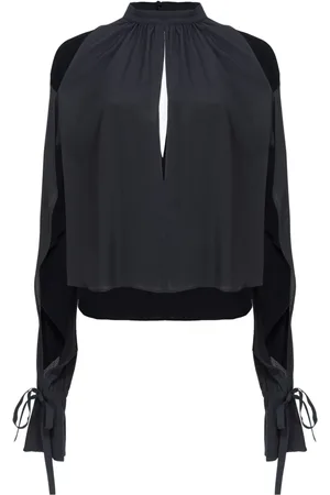 Pinko Langærmet bluse med udskæring