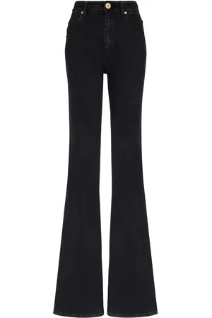 Balmain Højtaljede jeans med svaj