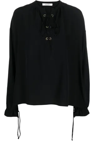 Dorothee Schumacher Bluse med snøre i halsen