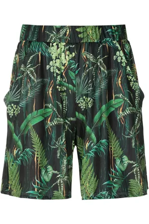 Lygia & Nanny Korte shorts med lara-bladtryk