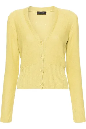 Fabiana Filippi Pailletudsmykket cardigan med V-hals