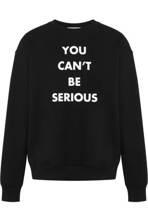Moschino Sweatshirt med slogantryk