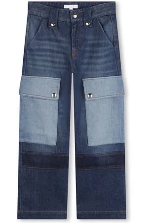 Chloé Cargo-jeans med patchwork