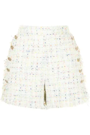 Edward Achour Paris Matrosshorts i tweed-stil