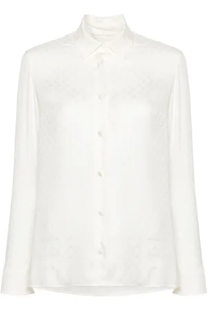 Palm Angels Skjorte med monogram-jacquard