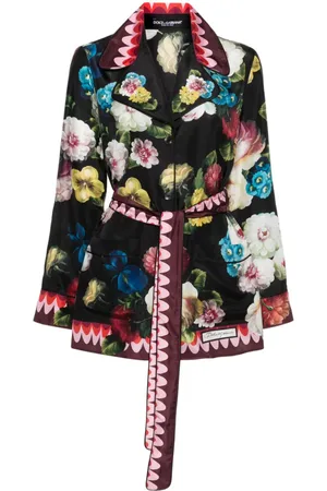 Dolce & Gabbana Skjorte med blomstertryk