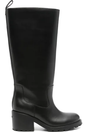 Bally 60mm støvler i læder
