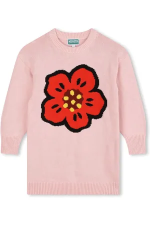 Kenzo Boke Flower kjole i strik