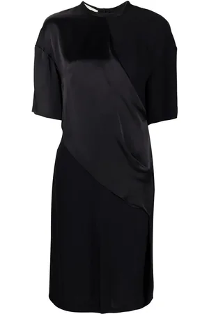 Stella McCartney Draperet T-shirt-kjole med paneler