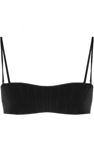 MUGLER Bikinitop med dekorative syninger