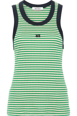 WALES BONNER Stribet Sonic tanktop
