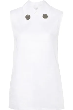 Jil Sander Gennemsigtig bluse