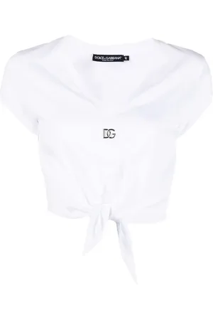 Dolce & Gabbana DG T-shirt med knude-front
