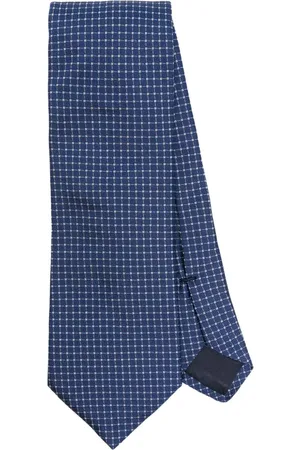 corneliani Silkeslips i mønstret jacquard