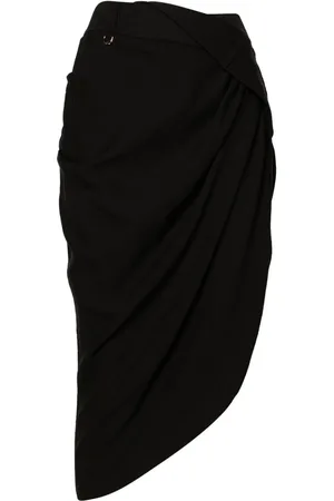 Jacquemus Asymmetrisk La jupe Saudade nederdel