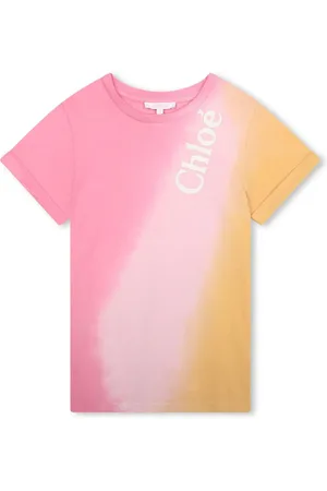 Chloé T-shirt med batiktryk