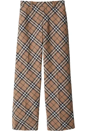 Burberry Skræddersyede ternede bukser