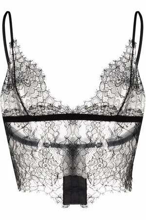 Dolce & Gabbana Bh med spaghettistropper og blondepanel