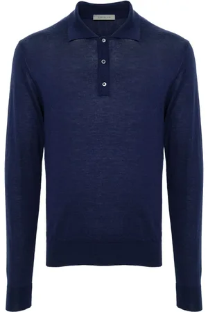corneliani Finstrikket polo