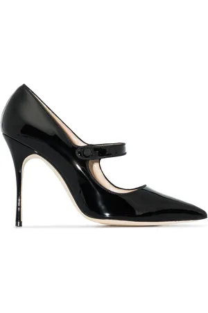 Manolo Blahnik Campari 105mm pumps med spids tå