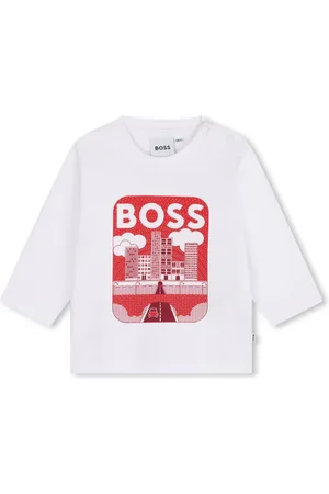 HUGO BOSS T-shirt med logotryk