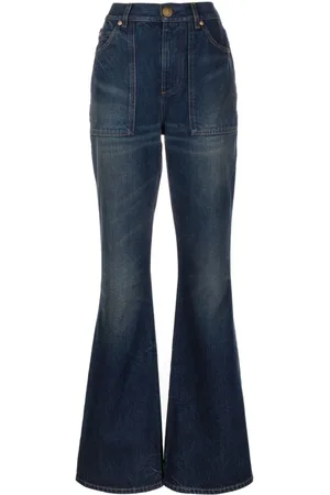 Balmain Højtaljede jeans med svaj