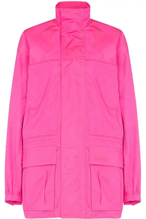 Balenciaga Oversize jakke med logobroderi